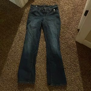 Not worn much before very new like and have a bootcut at the bottom, very good.